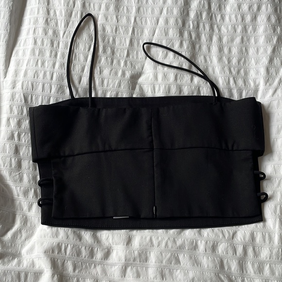 Zara Cut Out Crop Top - Picture 5 of 8